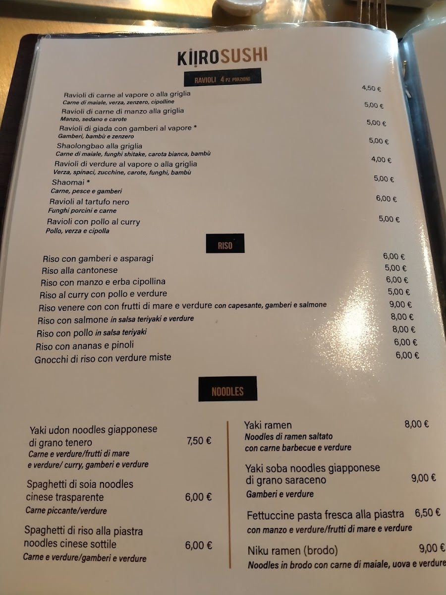 Menu Kiiro Sushi-5