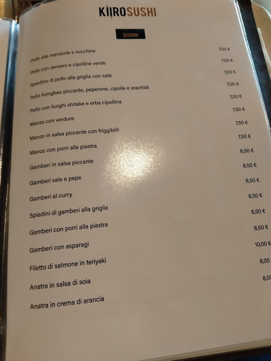 Menu Kiiro Sushi-8