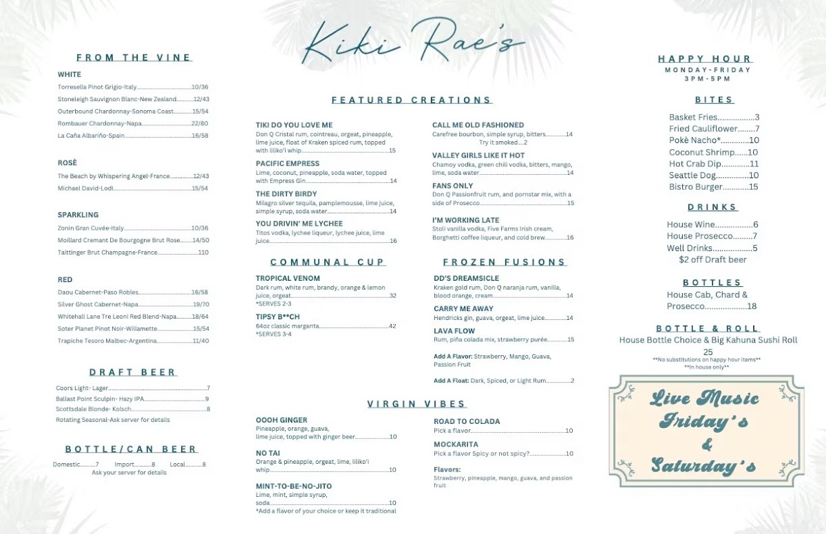 Menu Kiki Rae's-2
