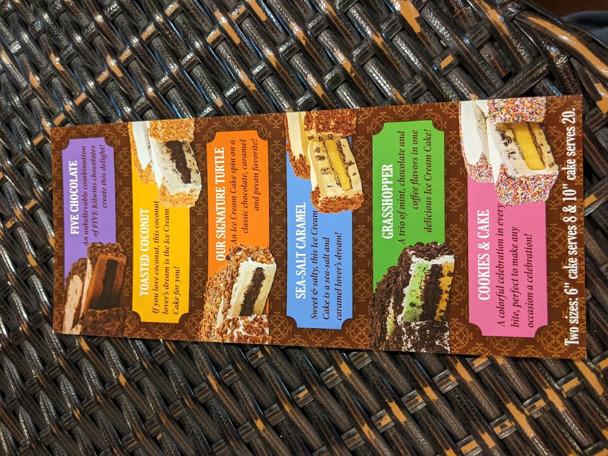 Menu Kilwins Ice Cream - Chocolate - Fudge-4