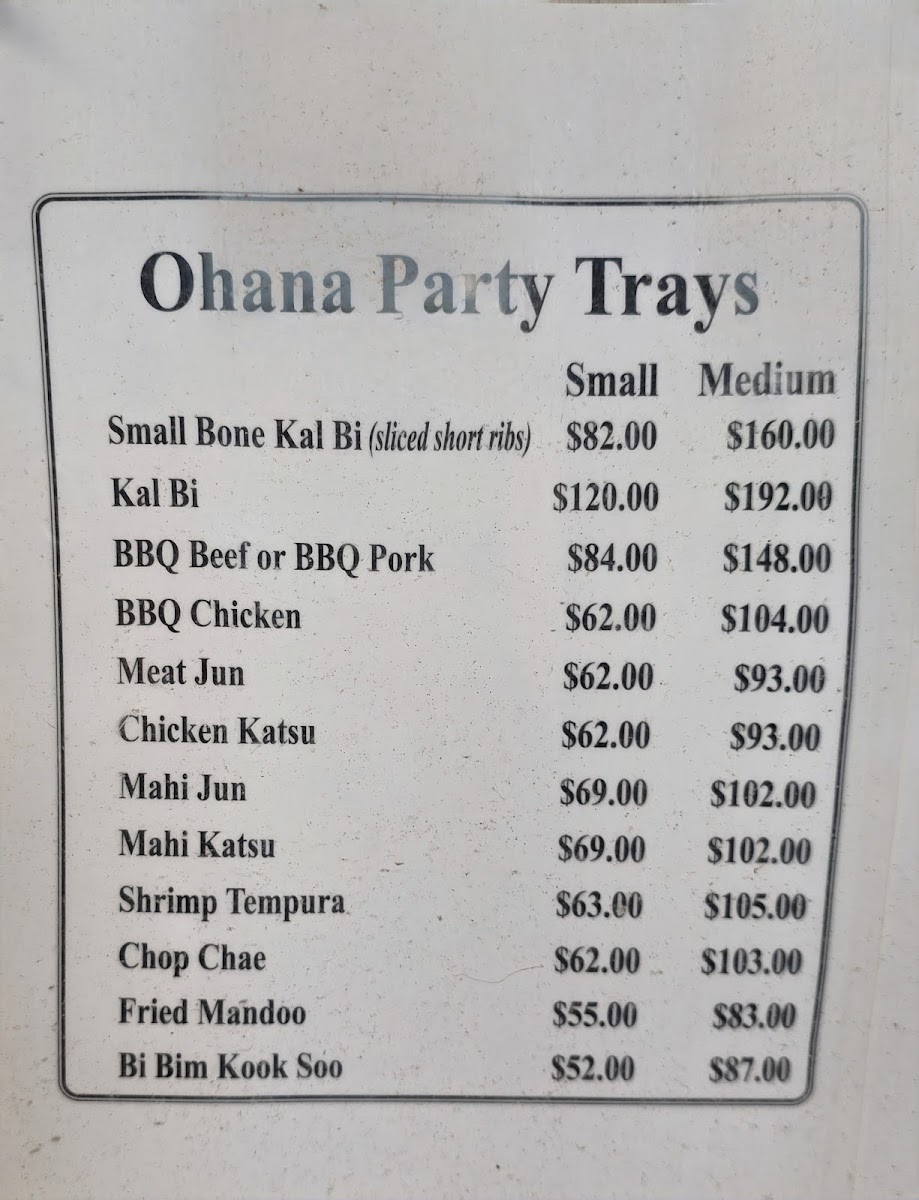 Menu Kim Chee #9-1