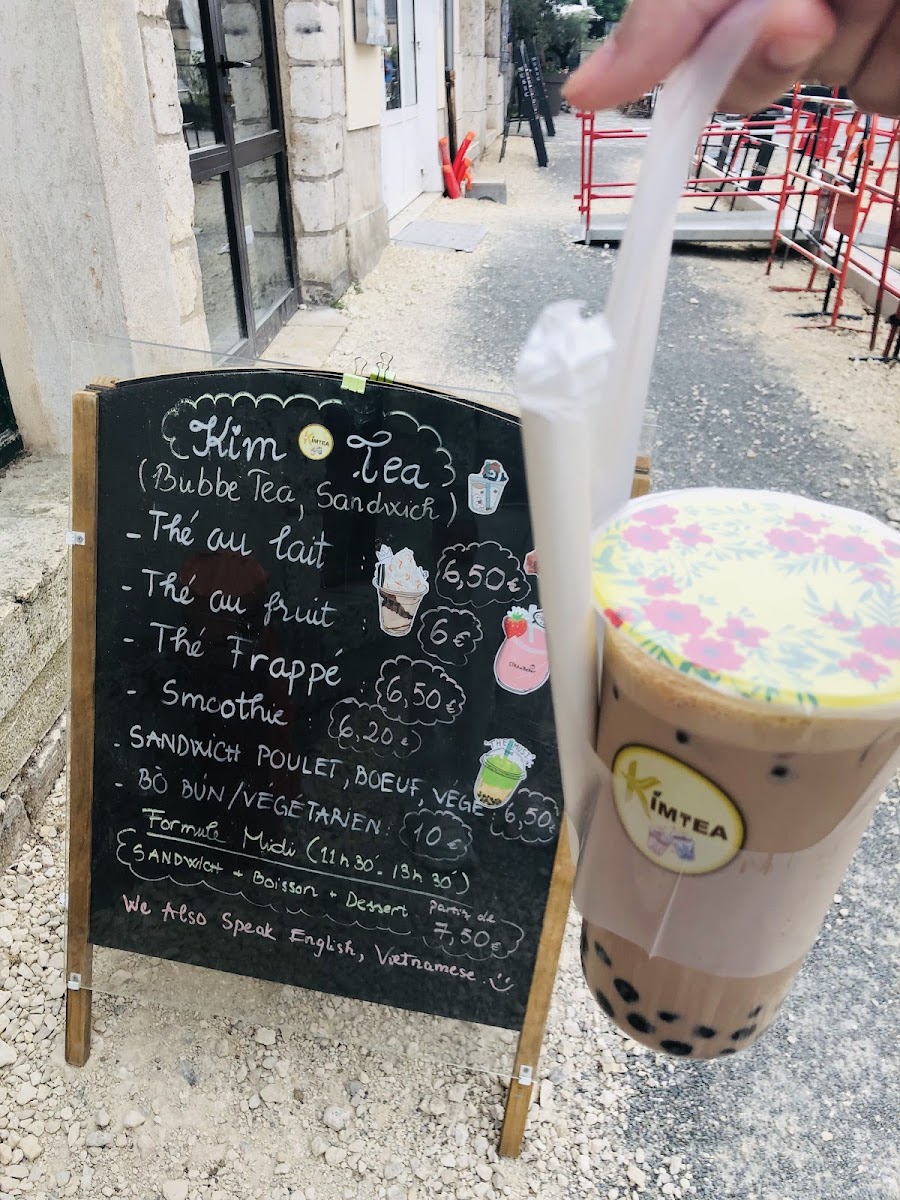 Menu Kim Tea Bubble Tea Shop-7