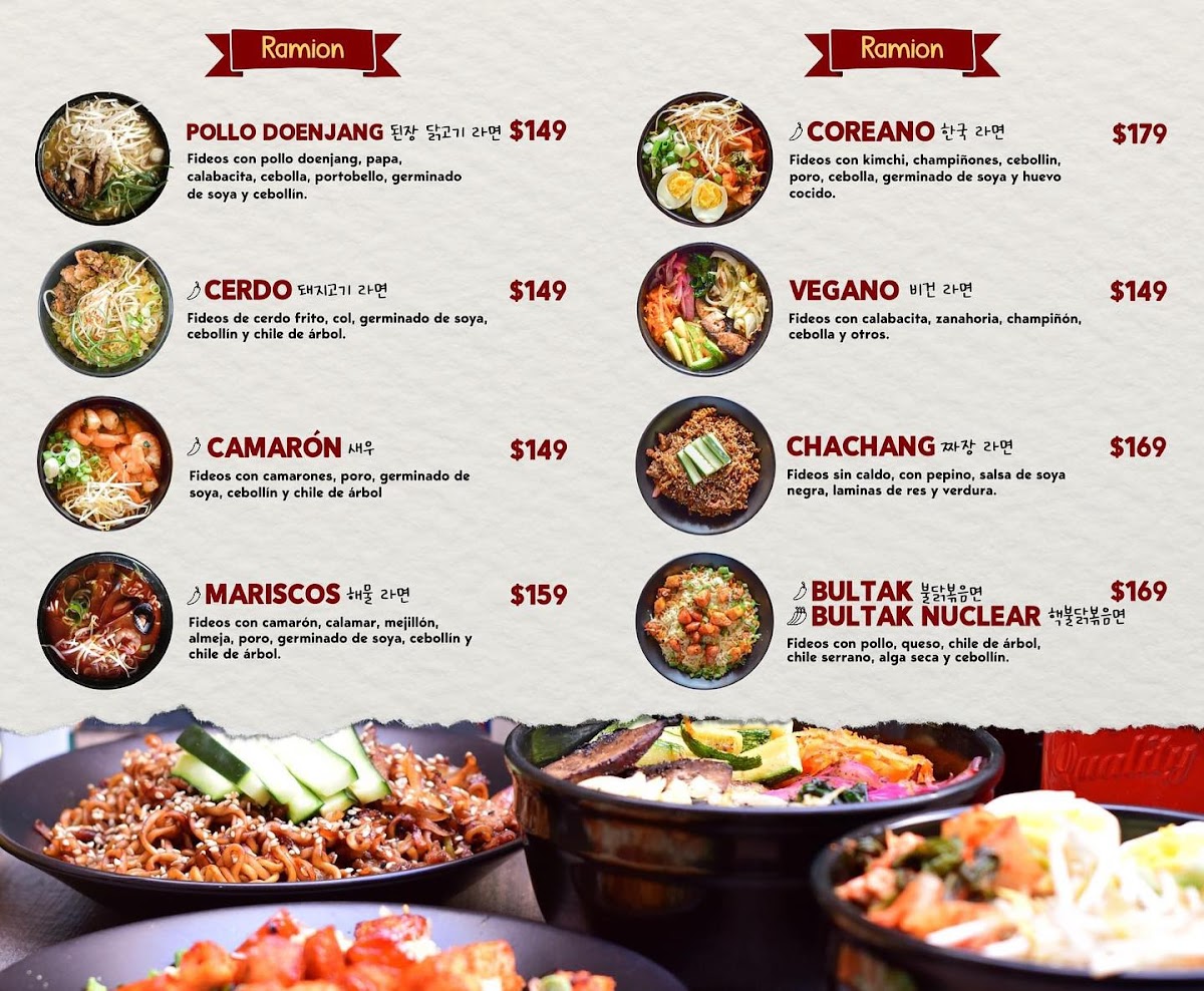 Menu Kimchica - Comida Coreana-2