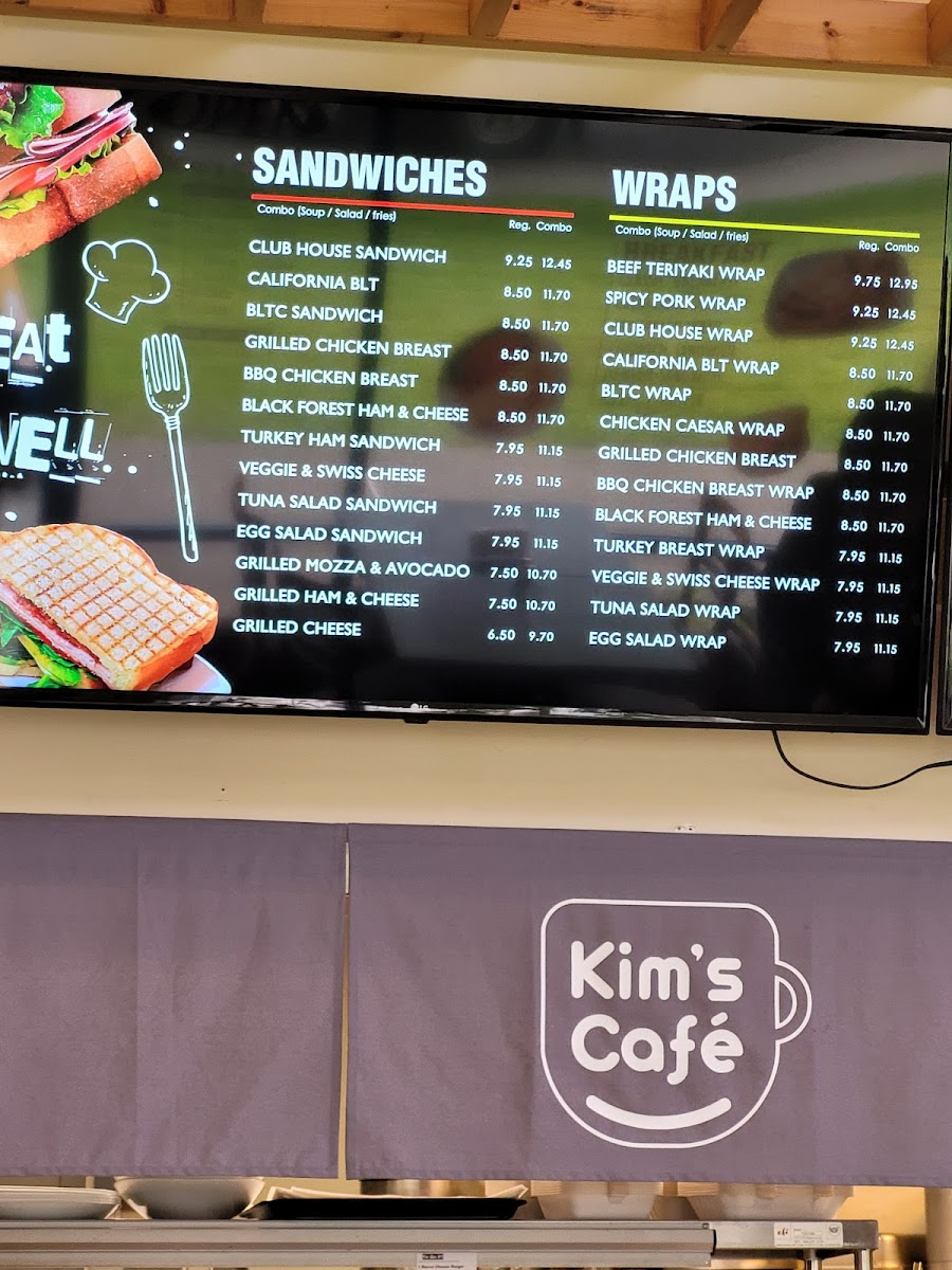 Menu Kims' Cafe-5
