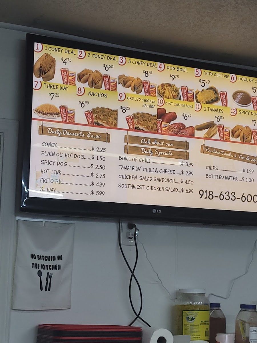 Menu Kim’S Coney Shop-1