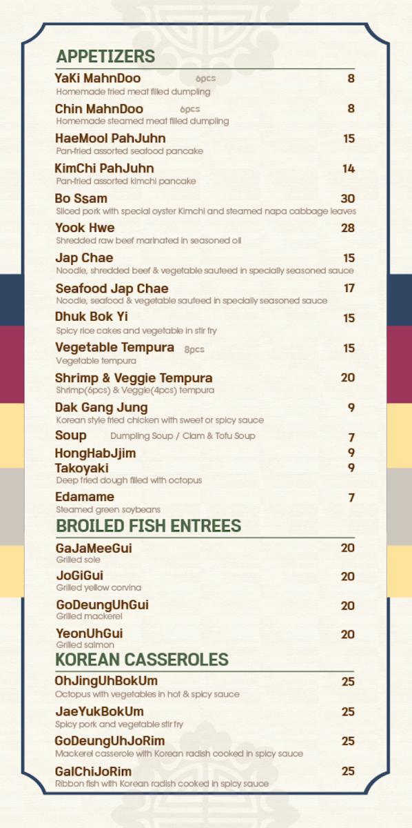 Menu Kim‘S Galbi-5