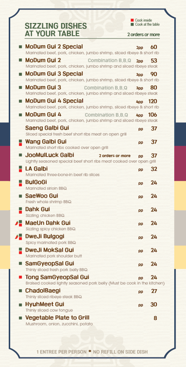 Menu Kim‘S Galbi-7