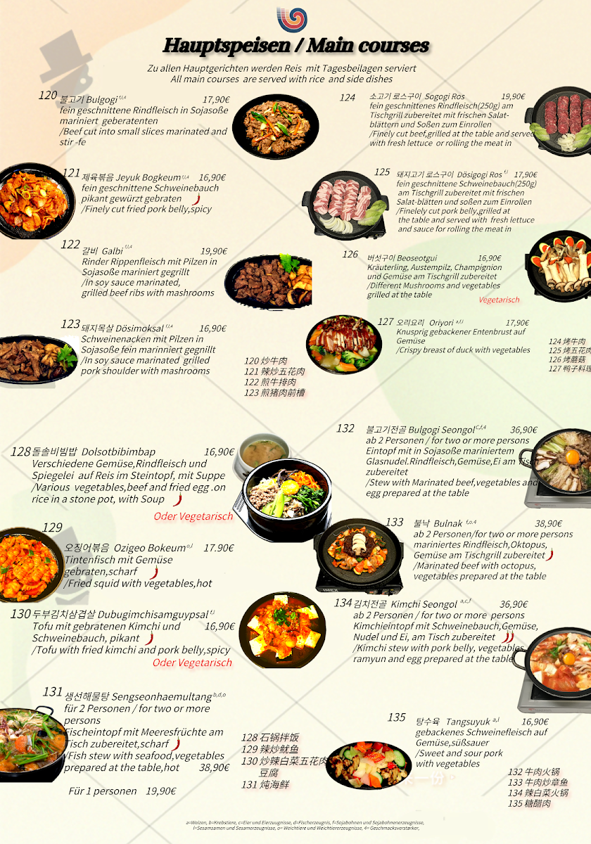 Menu Kim's Restaurant-1