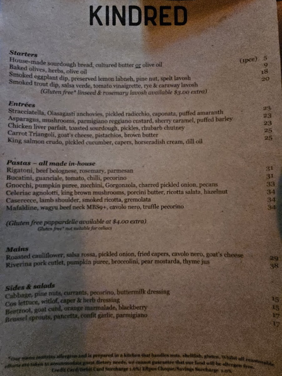 Menu Kindred Restaurant-4