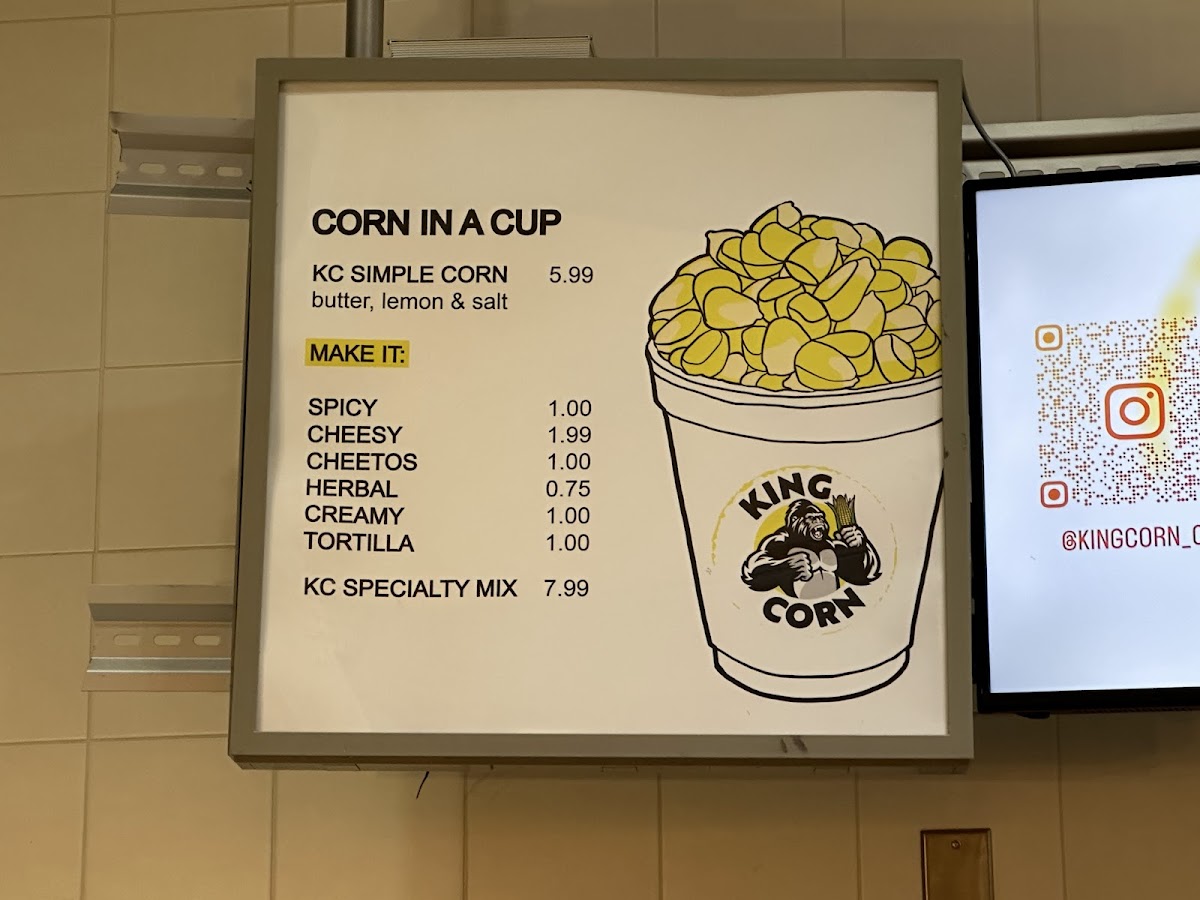 Menu King Corn-4