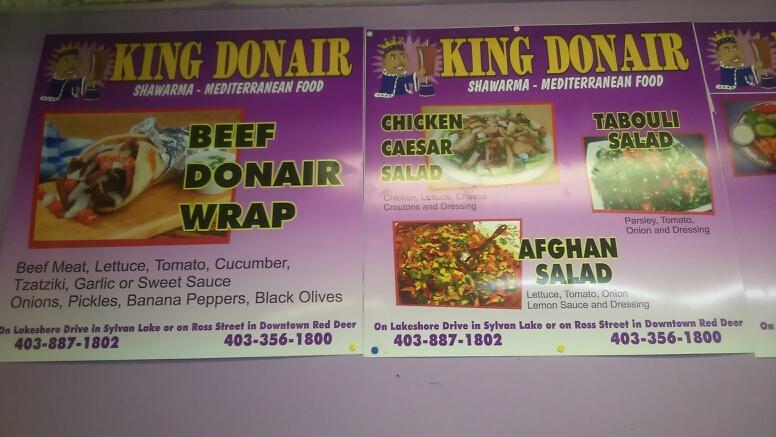 Menu King Donair And Chicken Shawarma-2