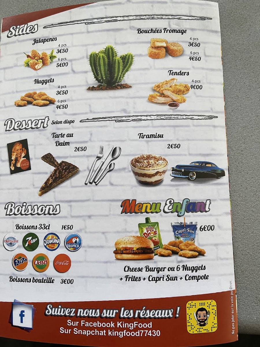 Menu King Food-2