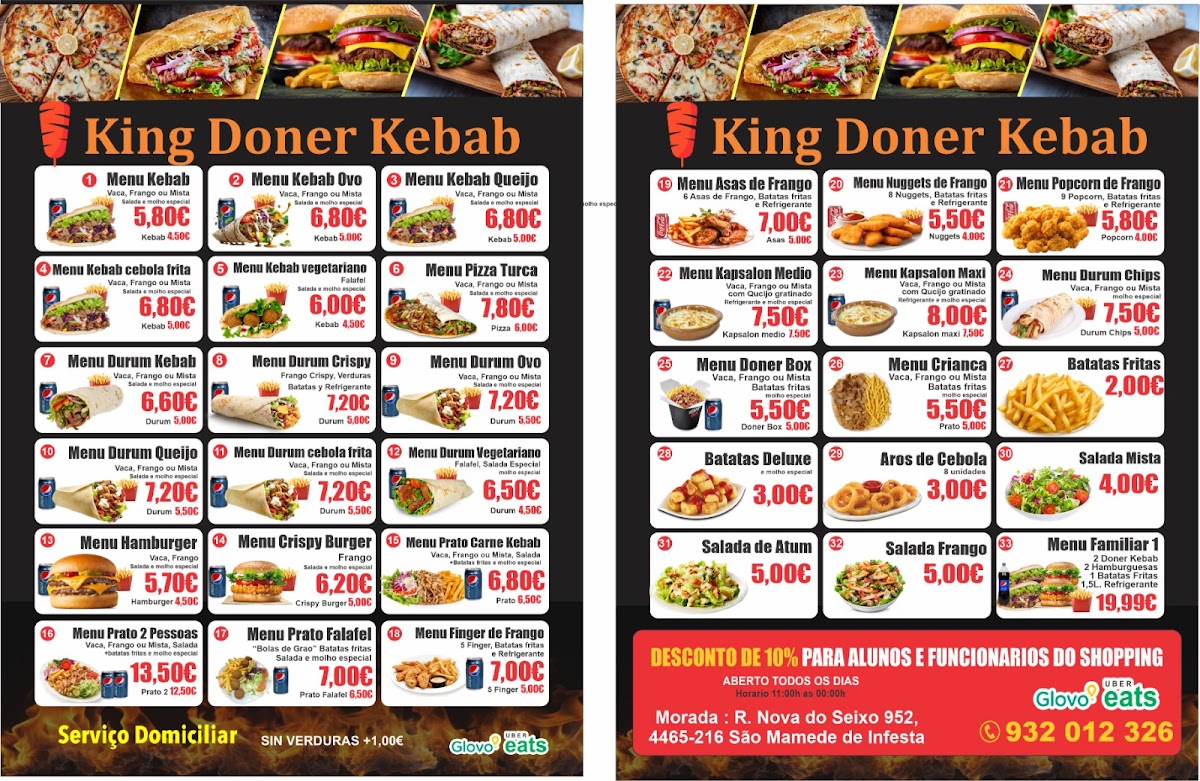 Menu King Kebab & Pizzeria-1