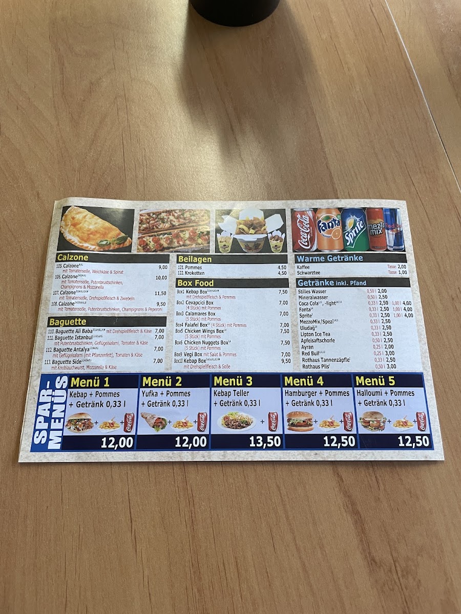 Menu King Kebap Rheinhausen-1