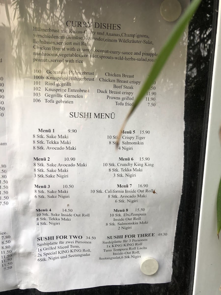 Menu King King-3
