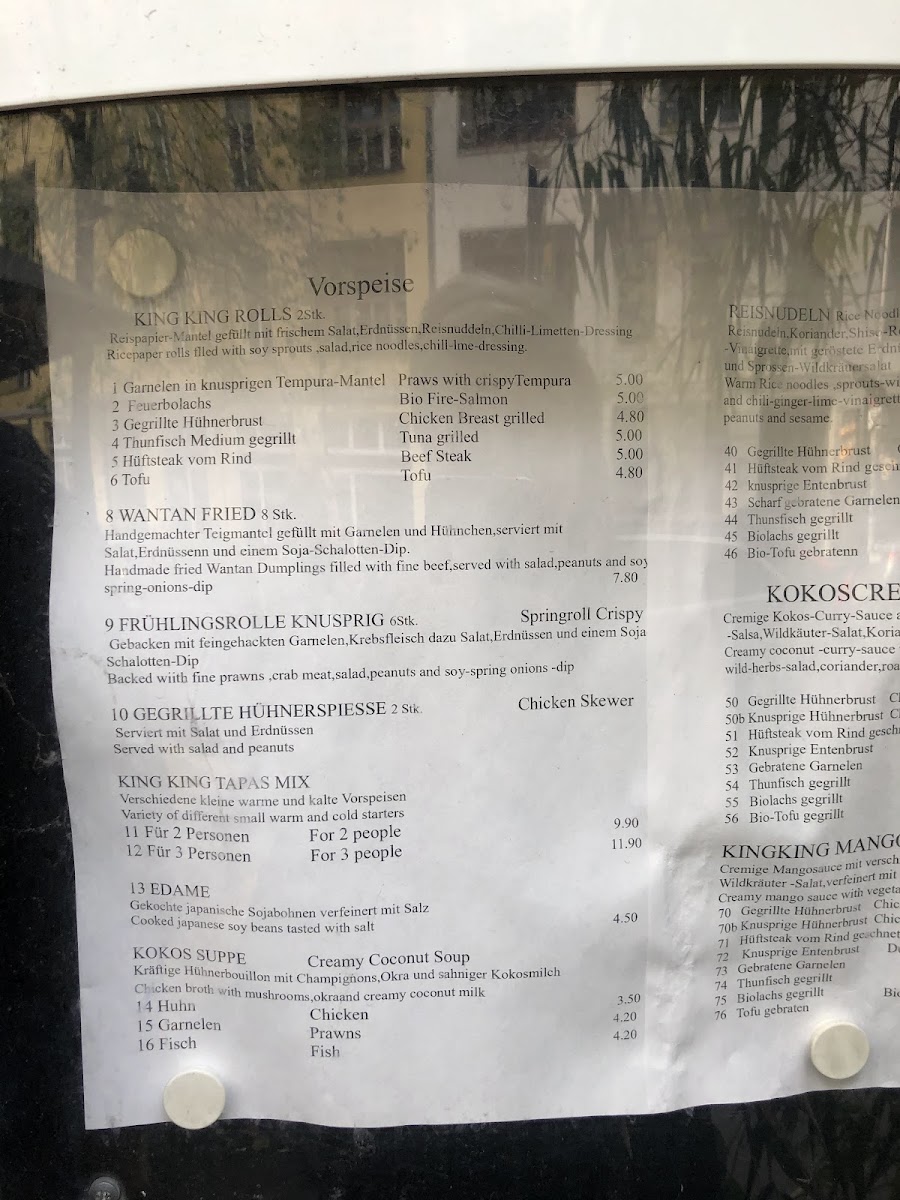 Menu King King-6