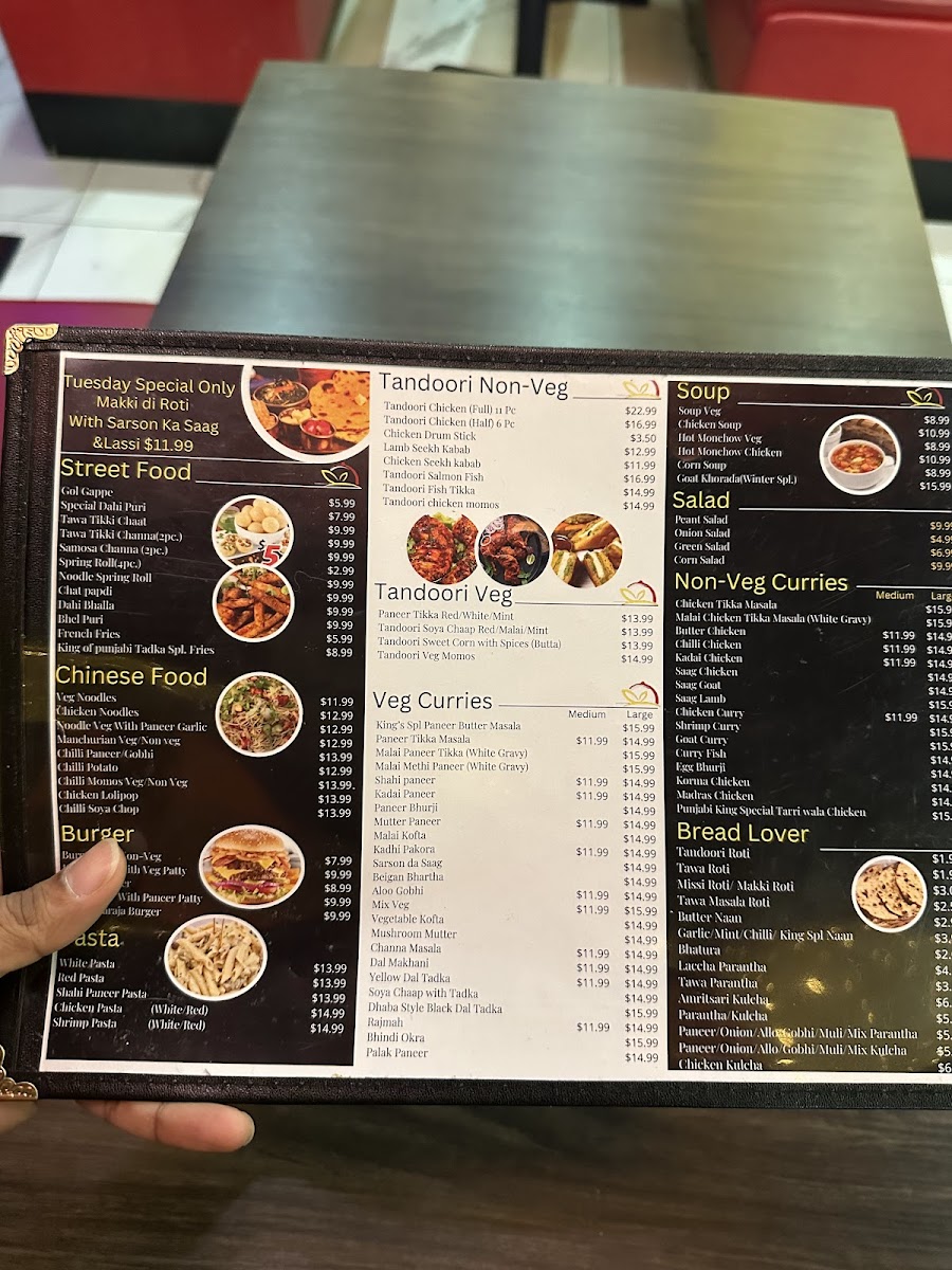 Menu King Of Punjabi Tadka-4