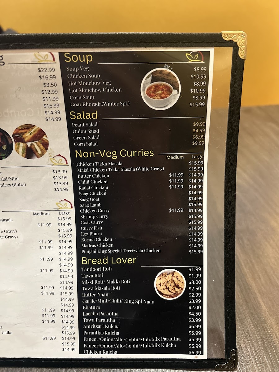 Menu King Of Punjabi Tadka-6