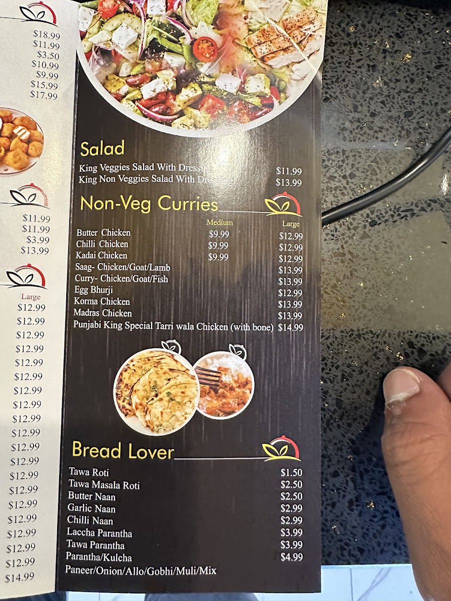Menu King Of Punjabi Tadka-9