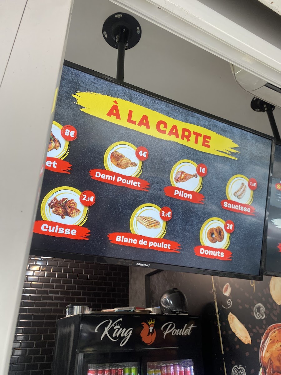 Menu King Poulet Orly-1