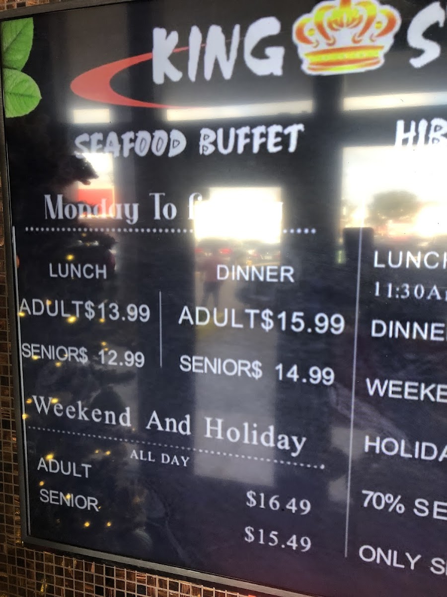 Menu King Star-3