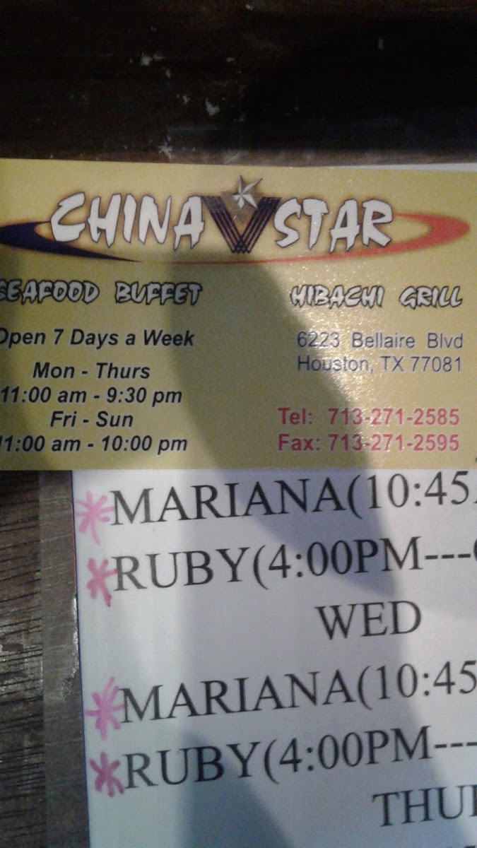 Menu King Star-4