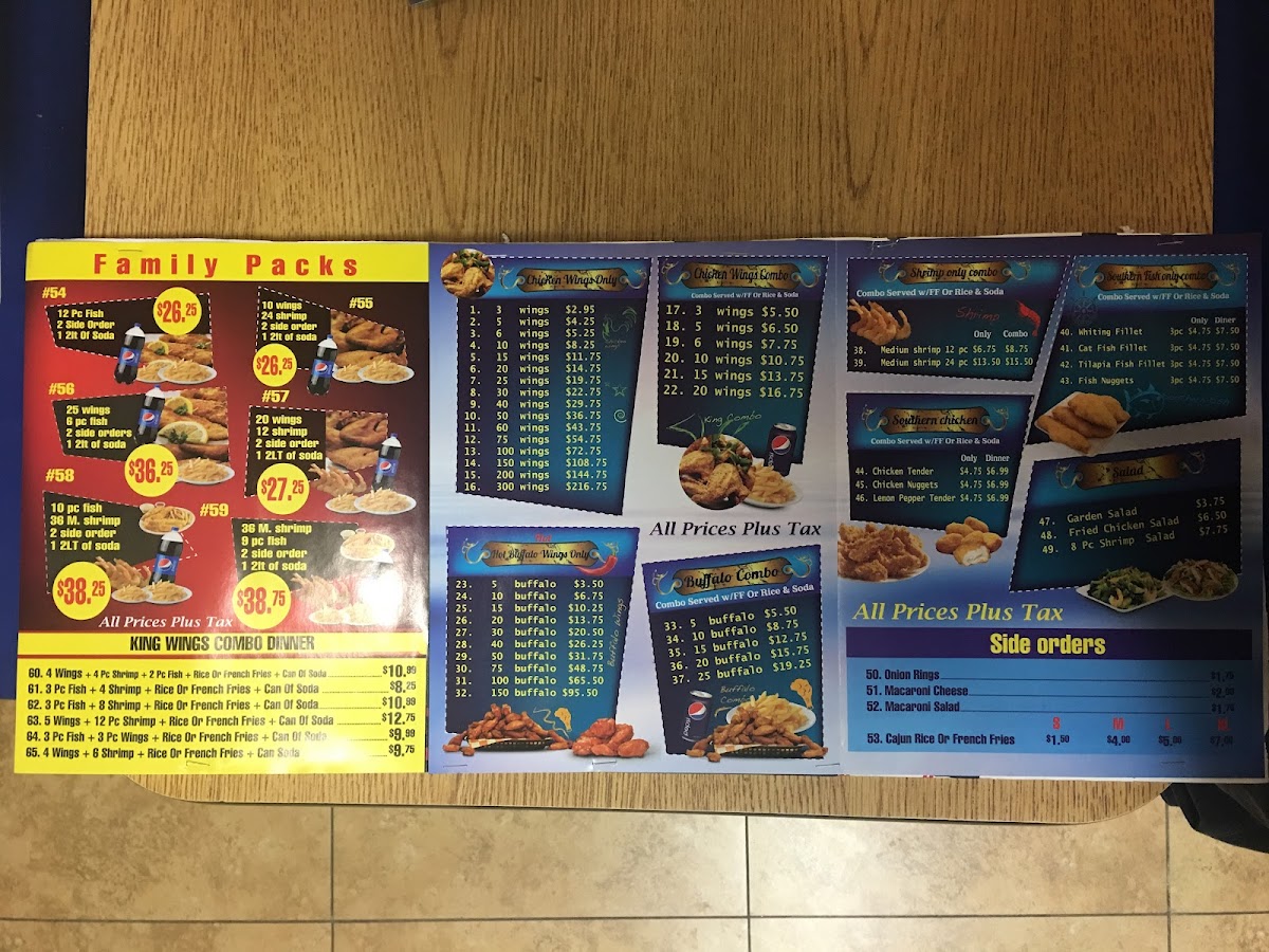 Menu King Wings-3