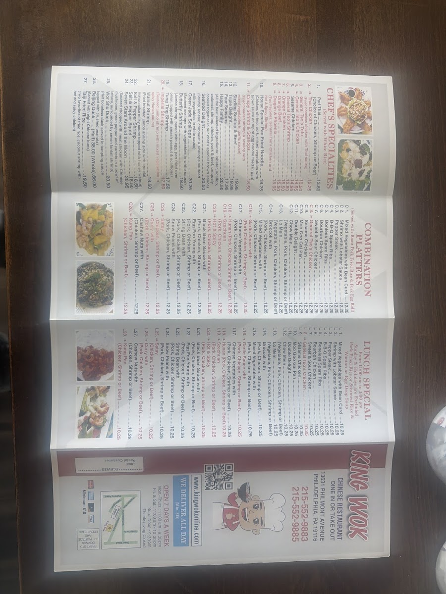 Menu King Wok Restaurant-2