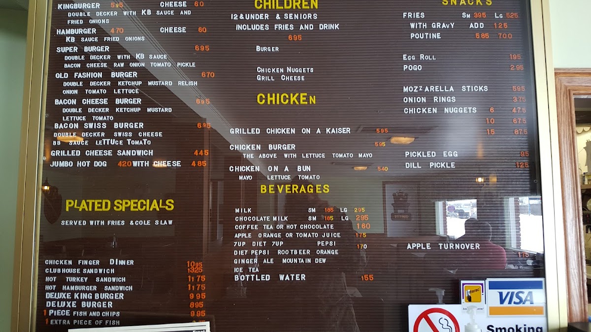 Menu Kingburger Restaurant-5