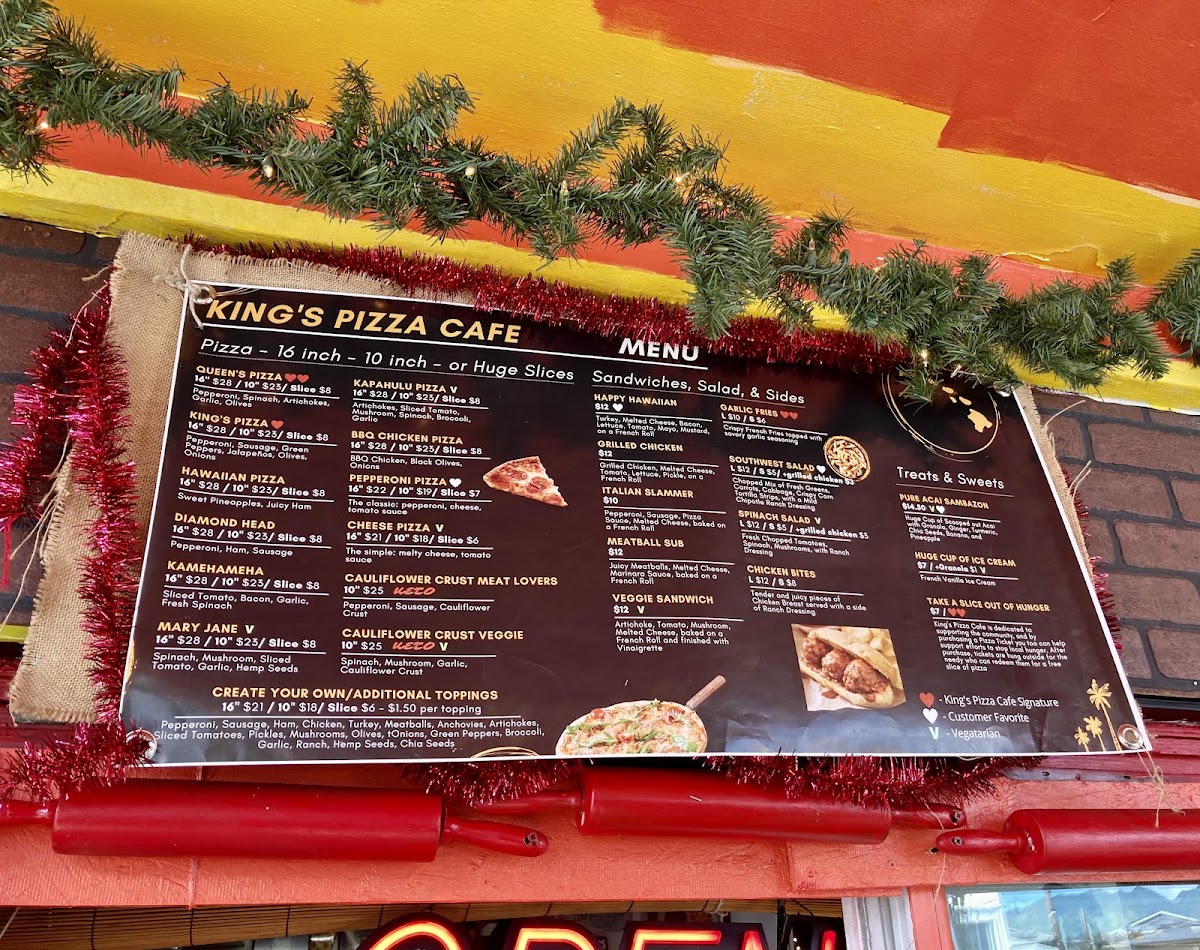 Menu Kings Pizza Cafe-2