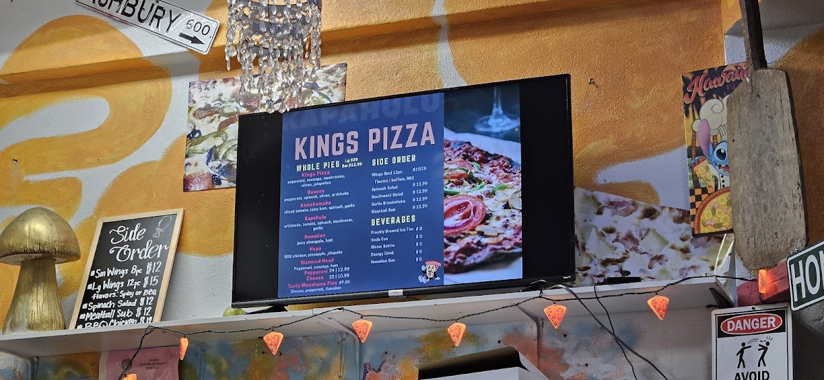 Menu Kings Pizza Cafe-7