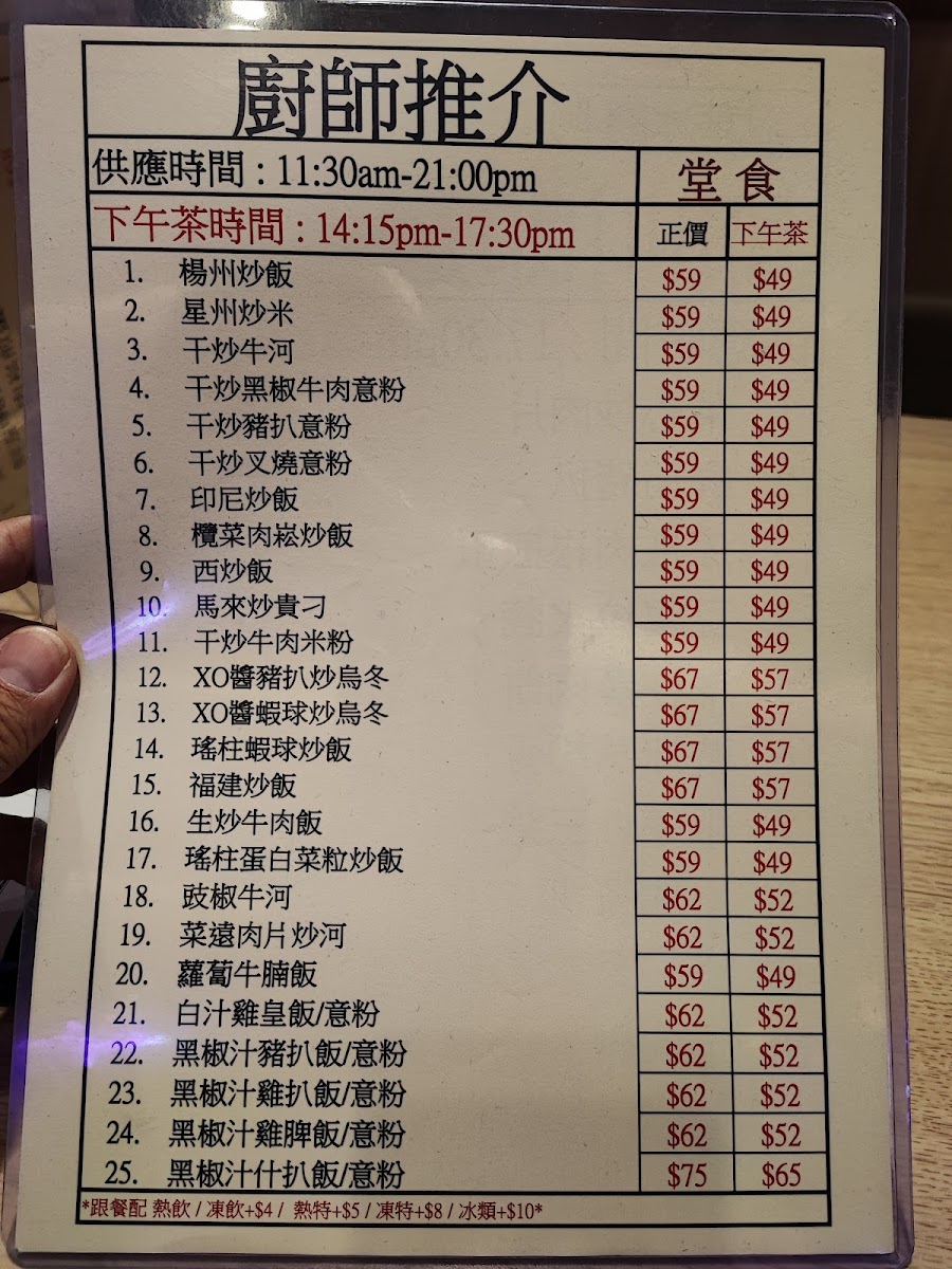 Menu Kingwell Café-9