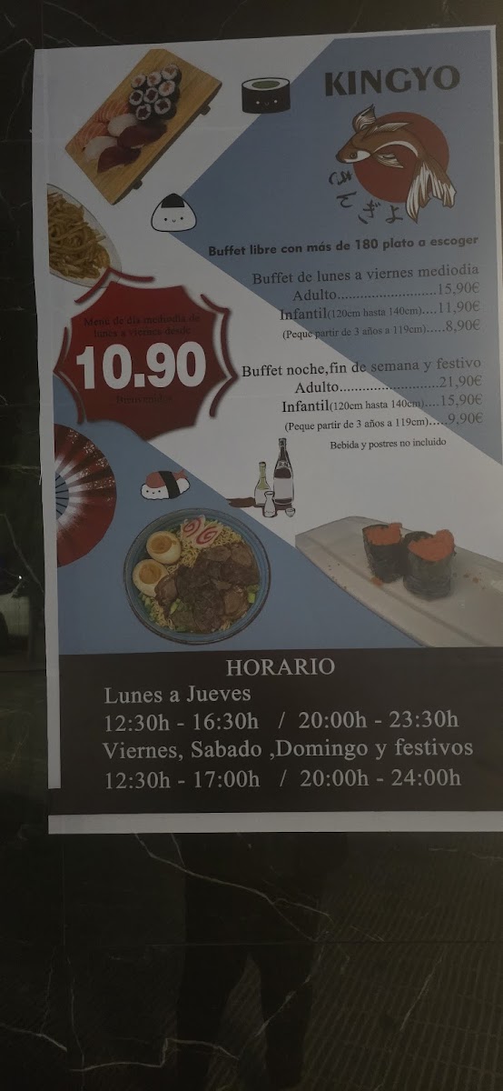 Menu Kingyo Sushi El Vendrell-2