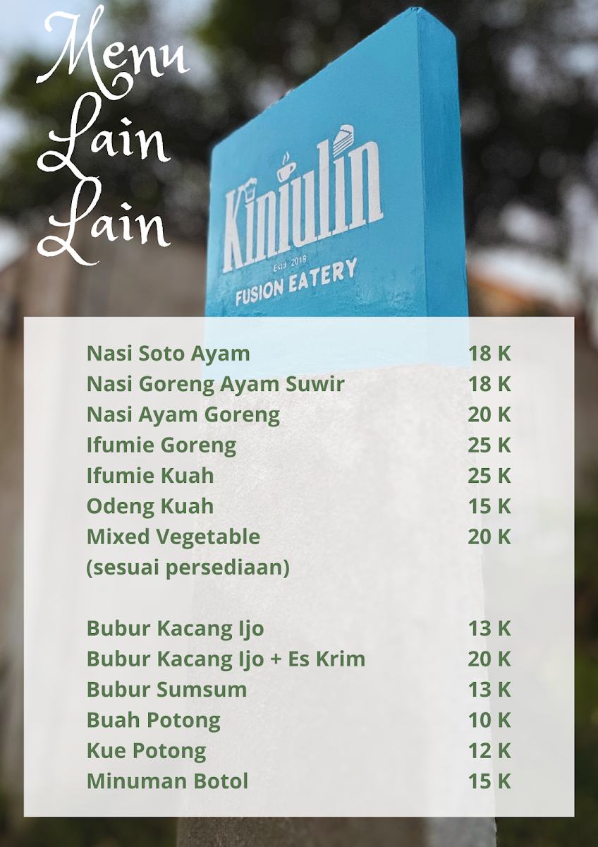 Menu Kiniulin Fusion Eatery-6