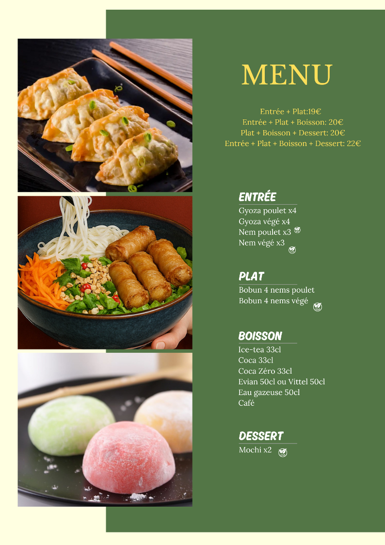 Menu Kinomai – Restaurant Asiatique À Dijon-6