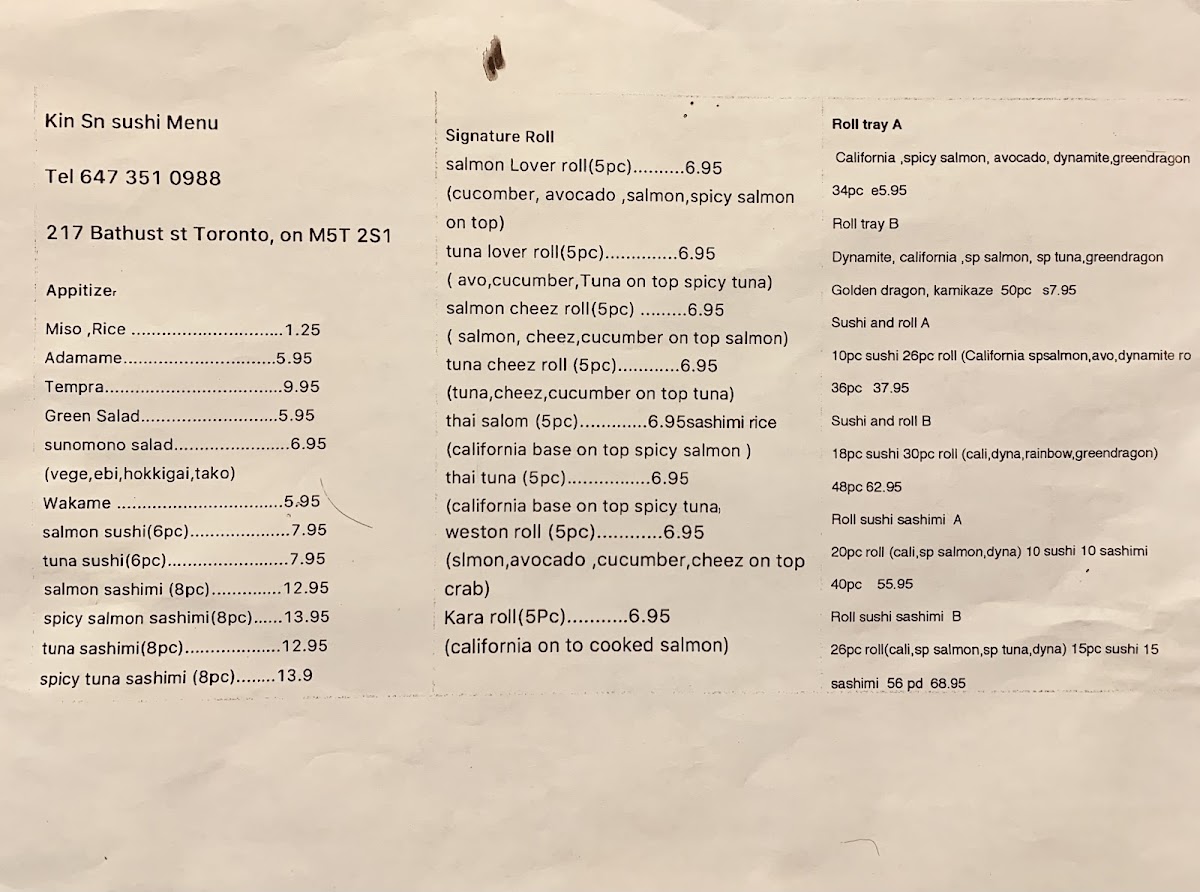 Menu Kinson Sushi-1