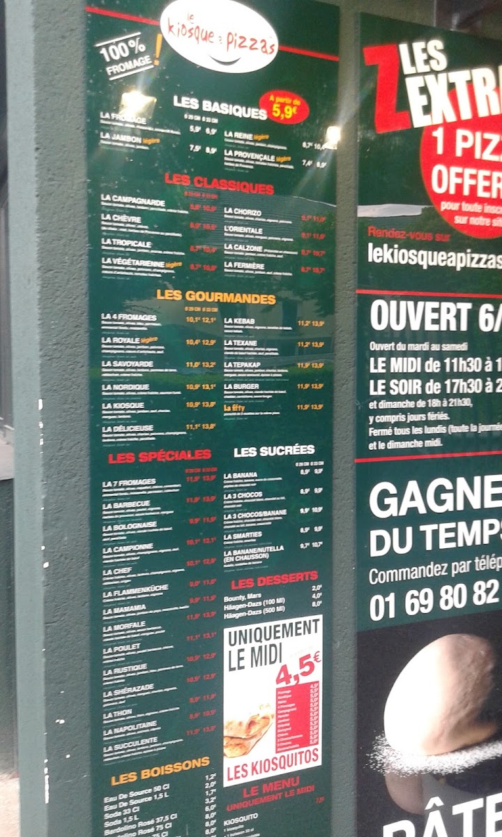 Menu Kiosque À Pizzas-4