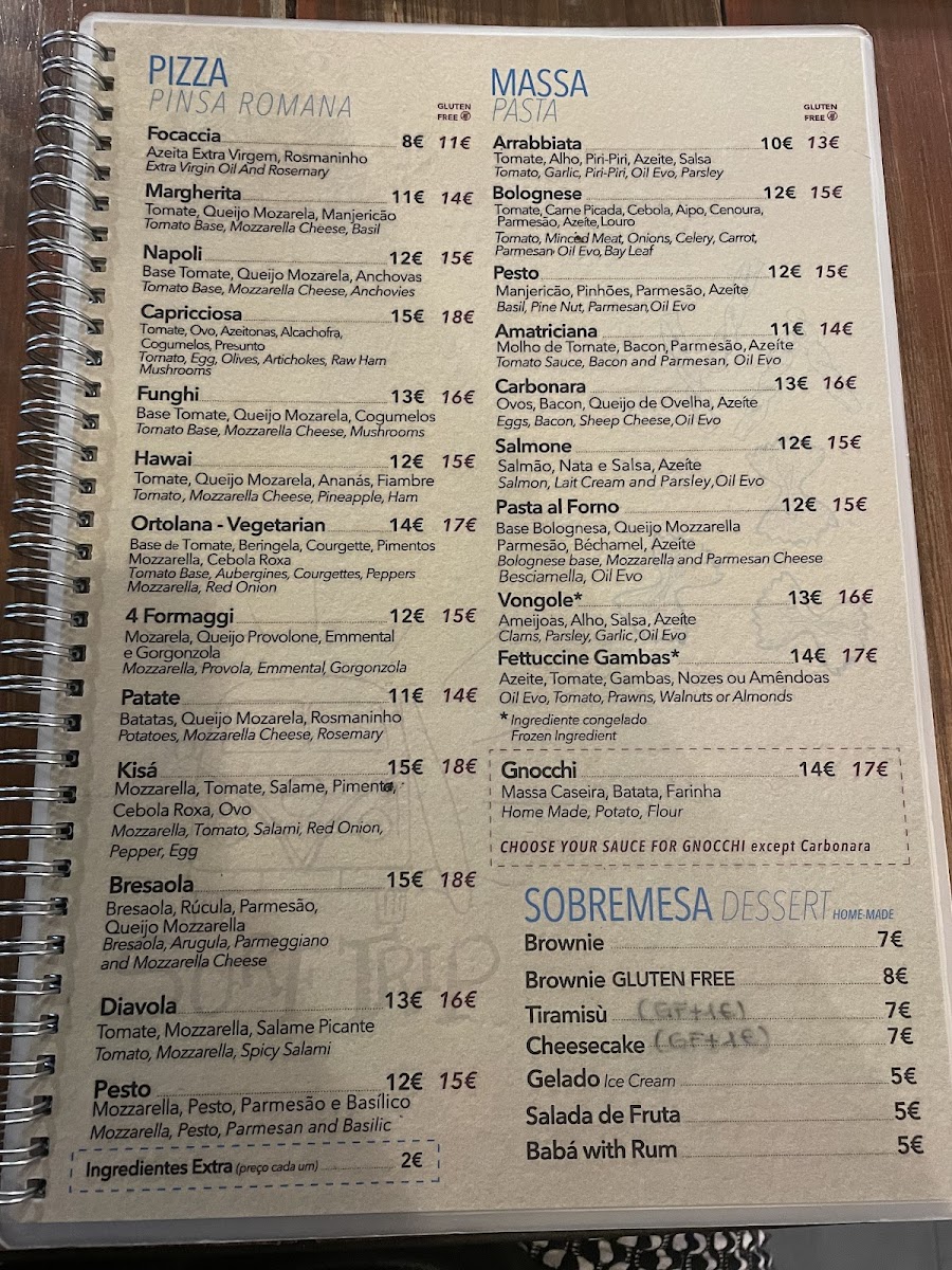 Menu Kisa' Real Italian Food-3