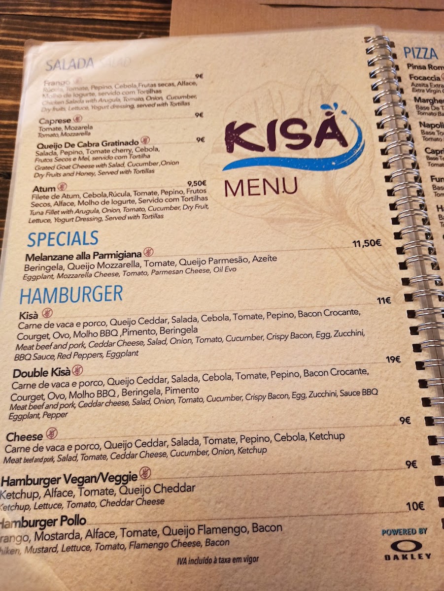 Menu Kisa' Real Italian Food-6