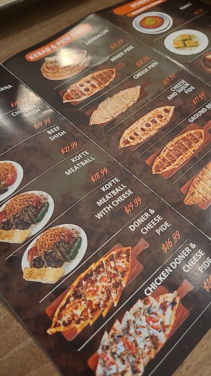 Menu Kismet Turkish Restaurant-1