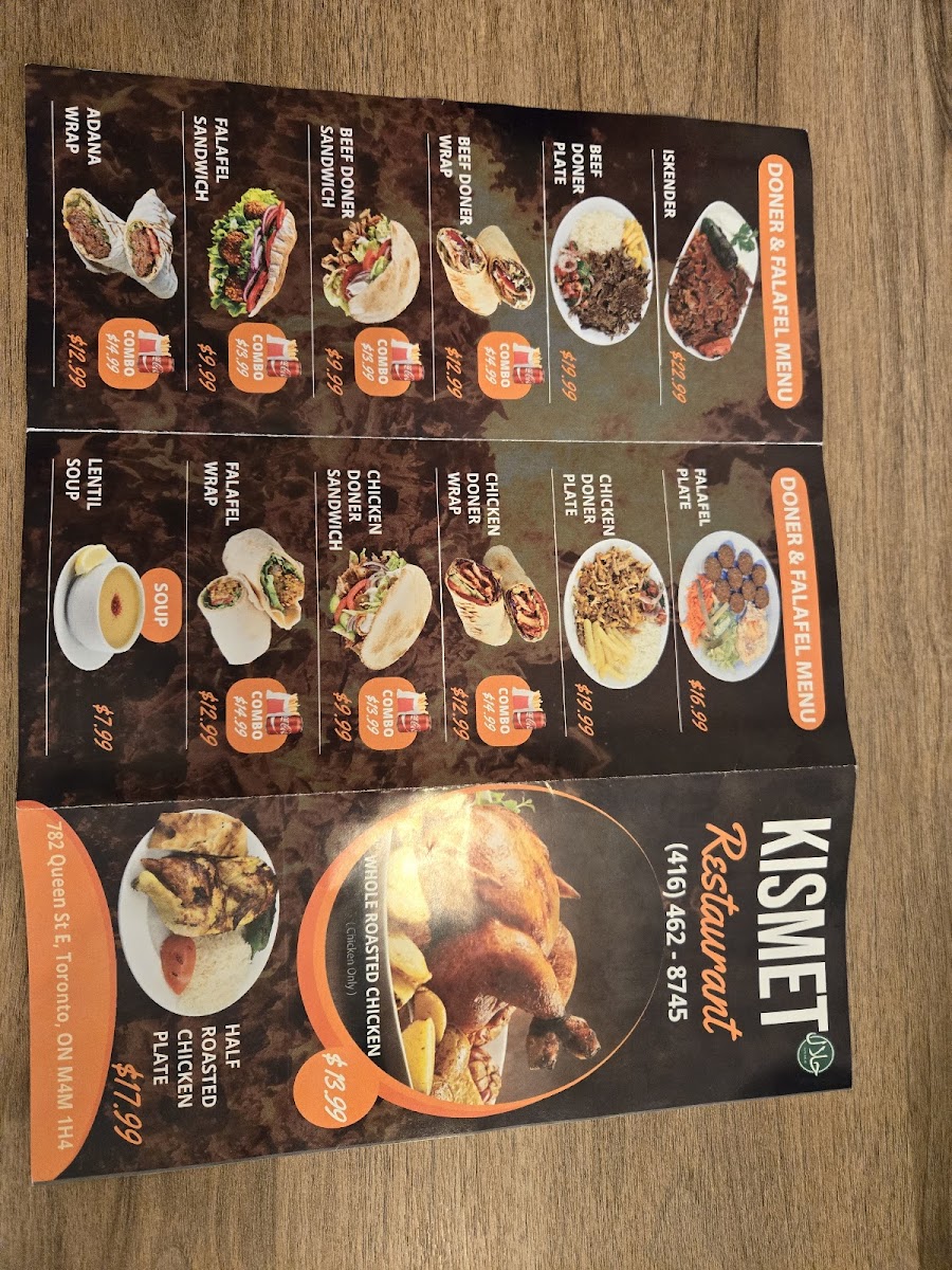Menu Kismet Turkish Restaurant-2