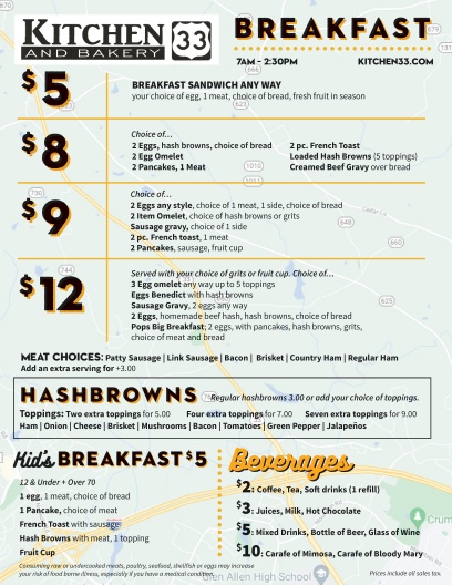Menu Kitchen33 And Bakery-7
