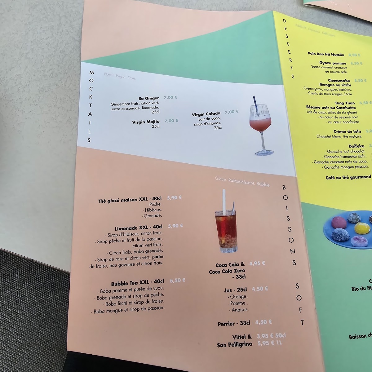 Menu Kitsin-7