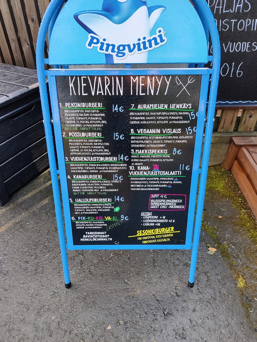 Menu Kivisalmen Kievari-4