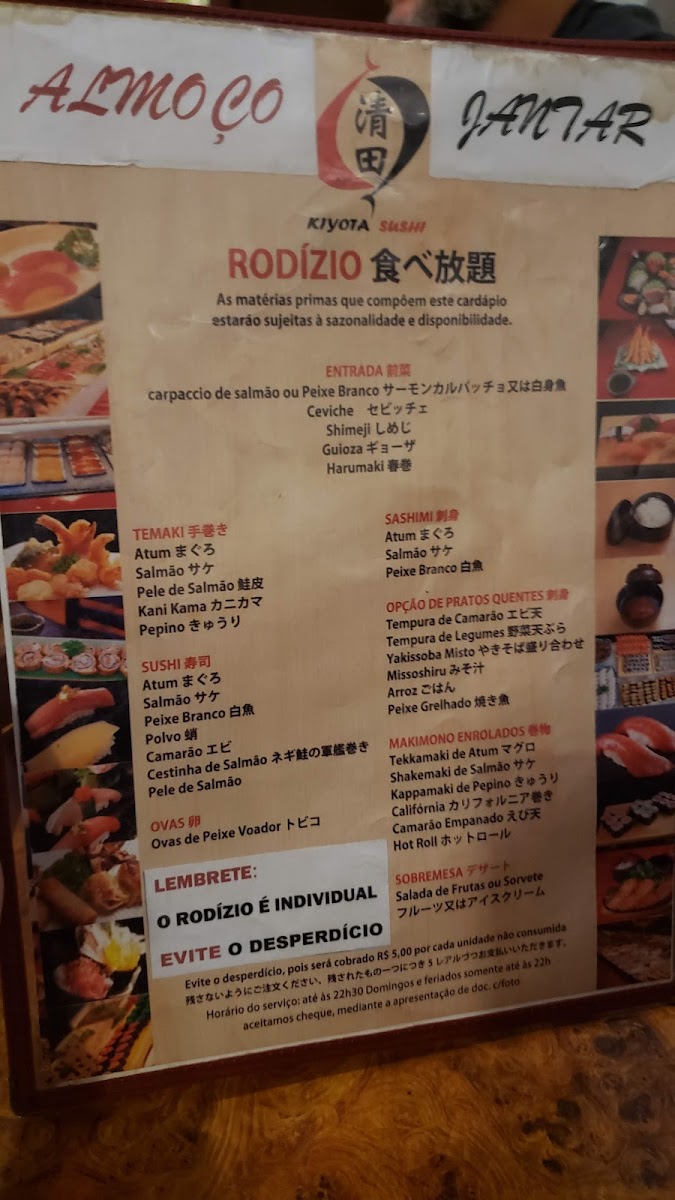 Menu Kiyota Sushi Bar-9