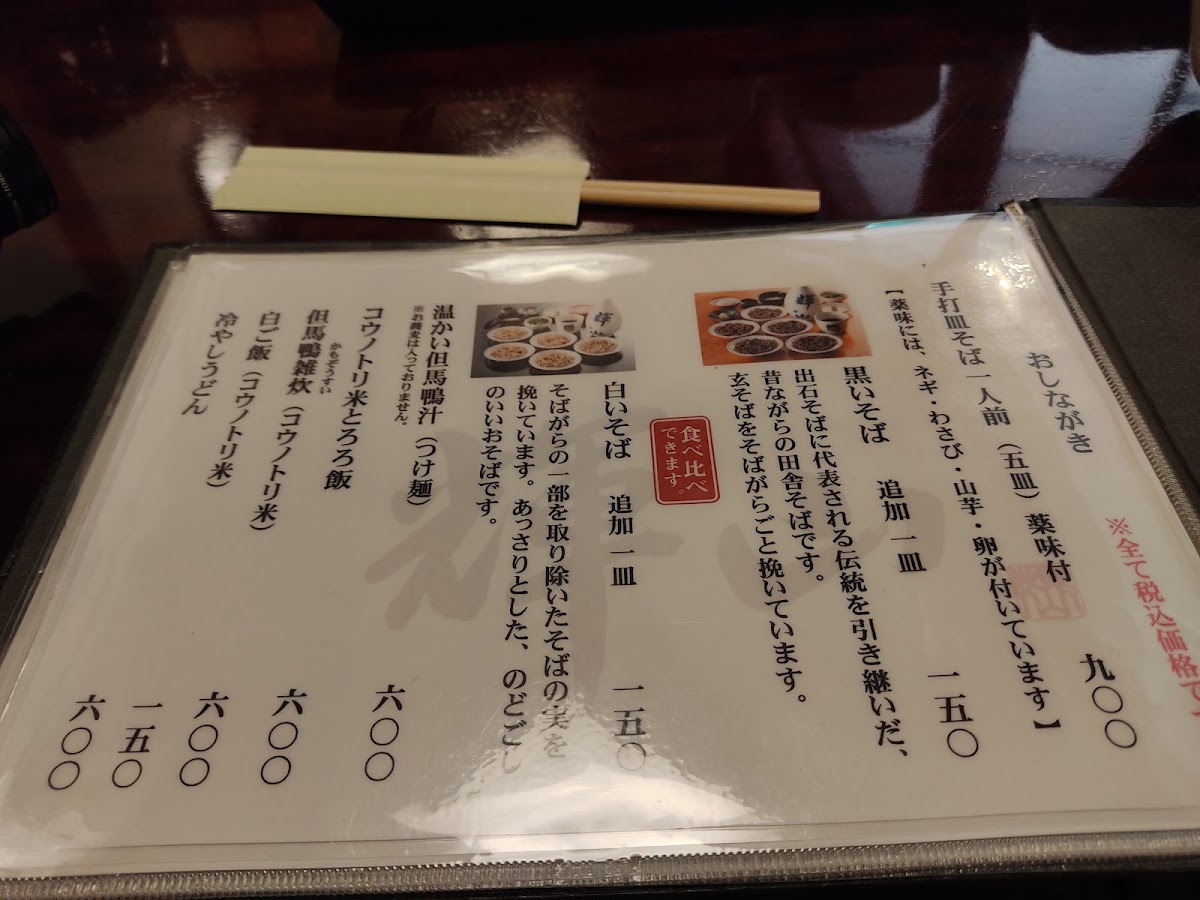 Menu Kizan-6