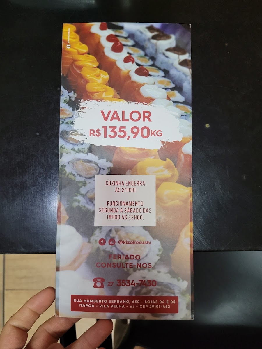 Menu Kizoko Sushi-1