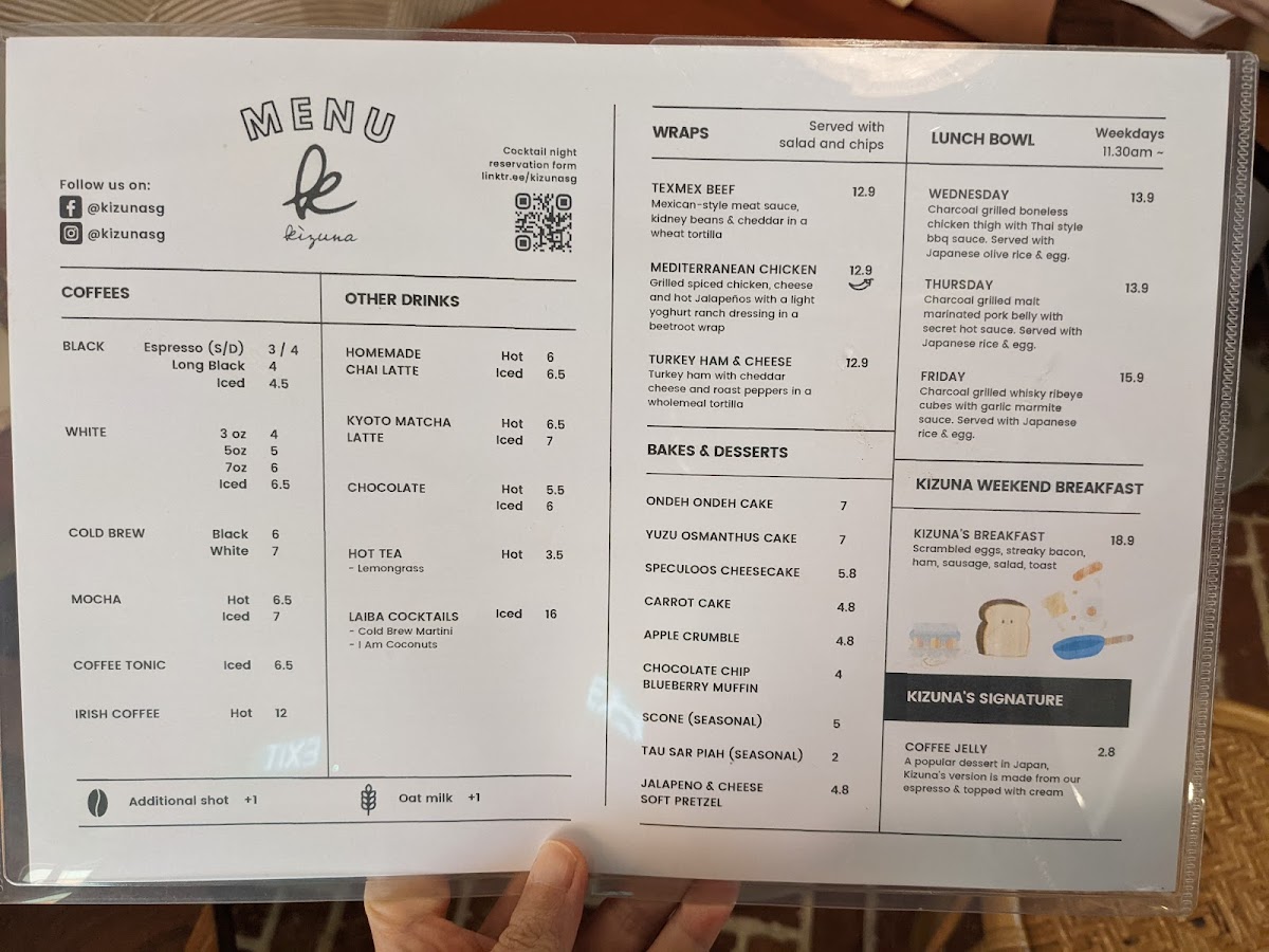 Menu Kizuna-4