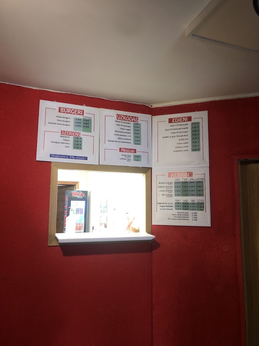 Menu Kk Food (Kebab In Valmiera)-6