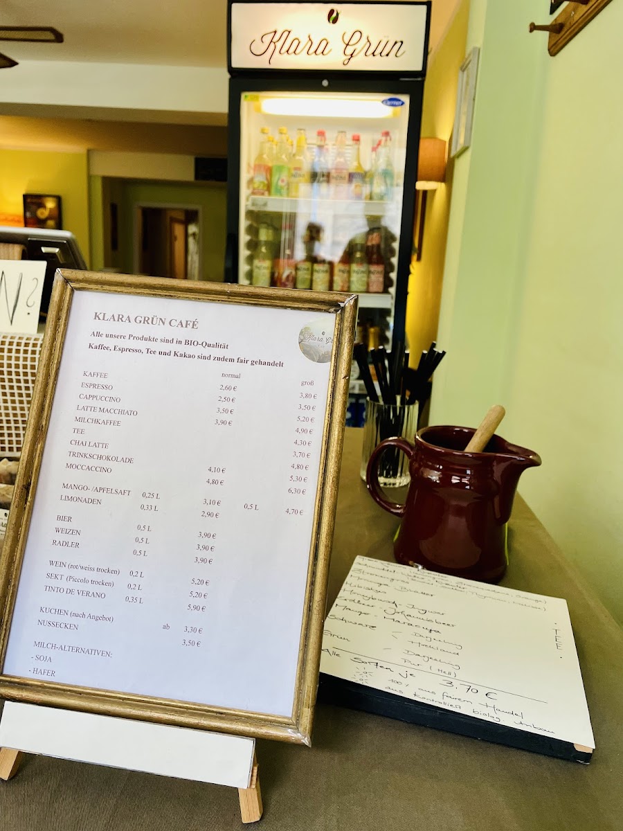 Menu Klara Green - Café-4